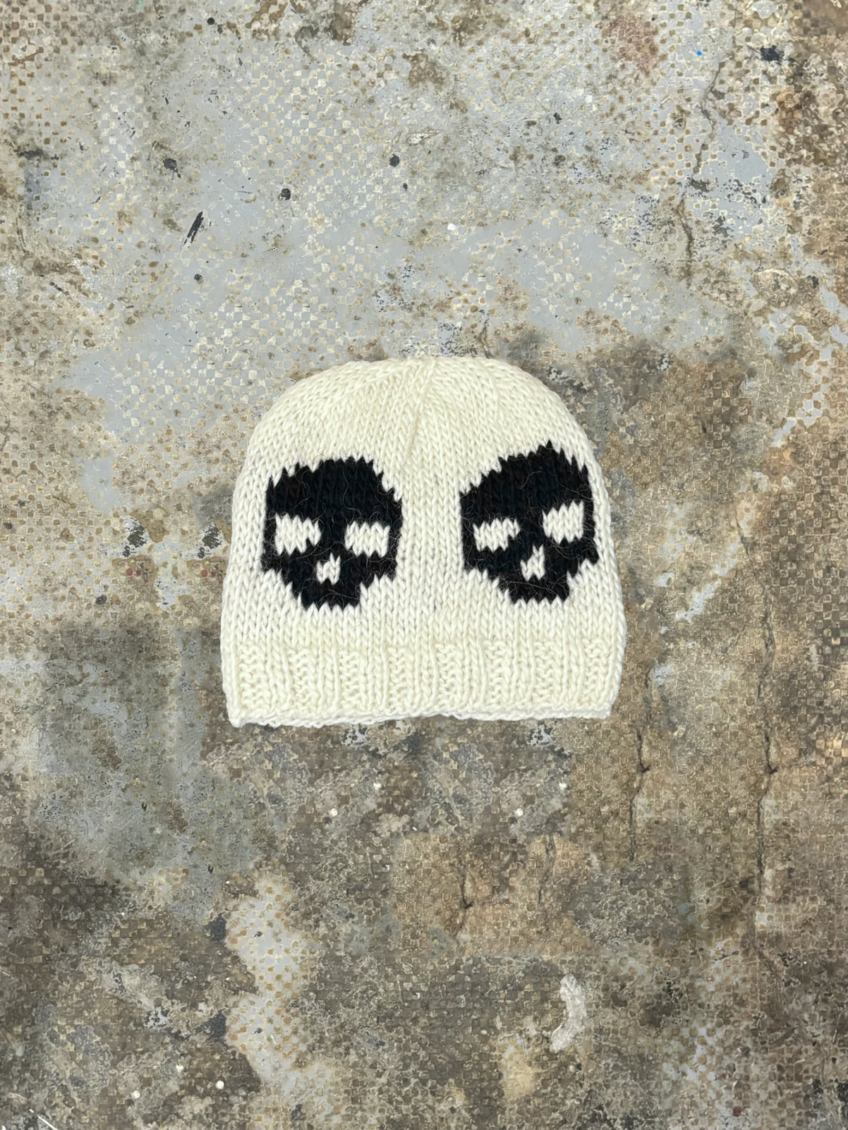 DEAD WOOL BEANIE - WHITE