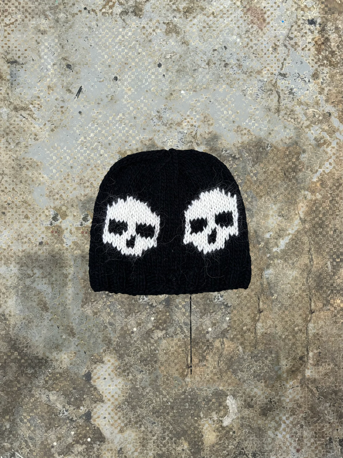 DEAD WOOL BEANIE - BLACK